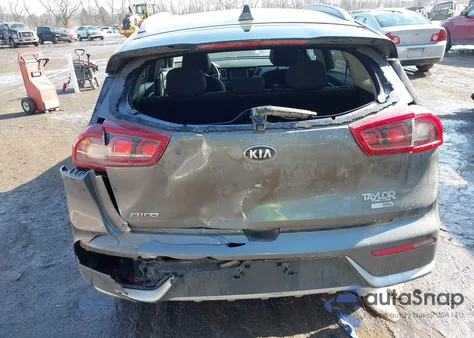 2017 Kia Niro Lx z USA, uszkodzony, nr VIN KNDCB3LC1H5088862